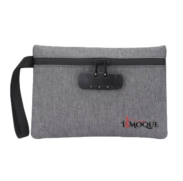 Smell Proof Bag with Combination Lock w/Rolling Tray
