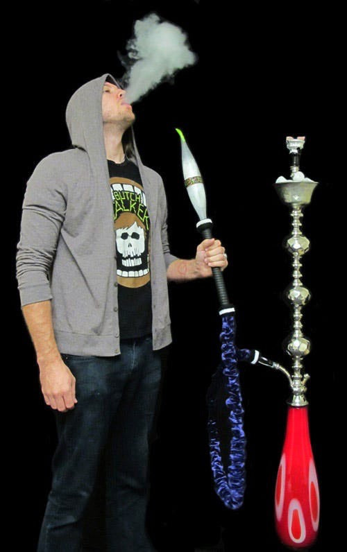 Hookah Ice Freeze Hose Tip w/Refillable Bottle