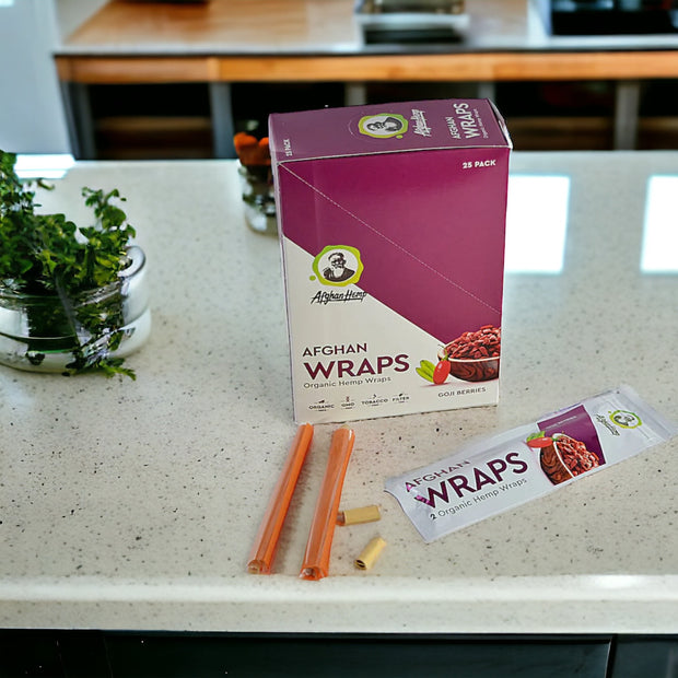 Afghan Goji Berry Wraps