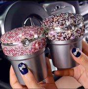 iSmoque Portable Bling Ashtrays w/LED Light