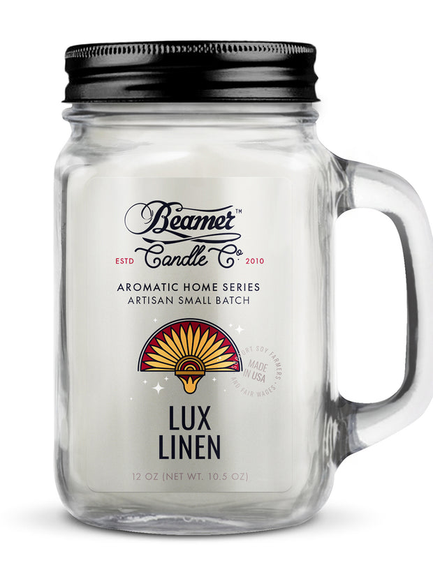 Beamer Candle Company - Aromatic Home Series Lux Linen